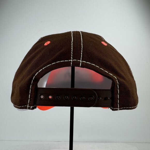 Hunting Hat Ring Neck Pheasant Hunting Adjustable Snapback Blaze Orange Cap - Picture 3 of 8